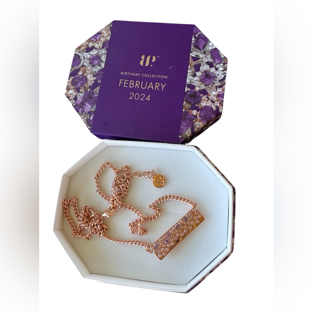Birthday Collection February 2024 Rose Gold Necklace